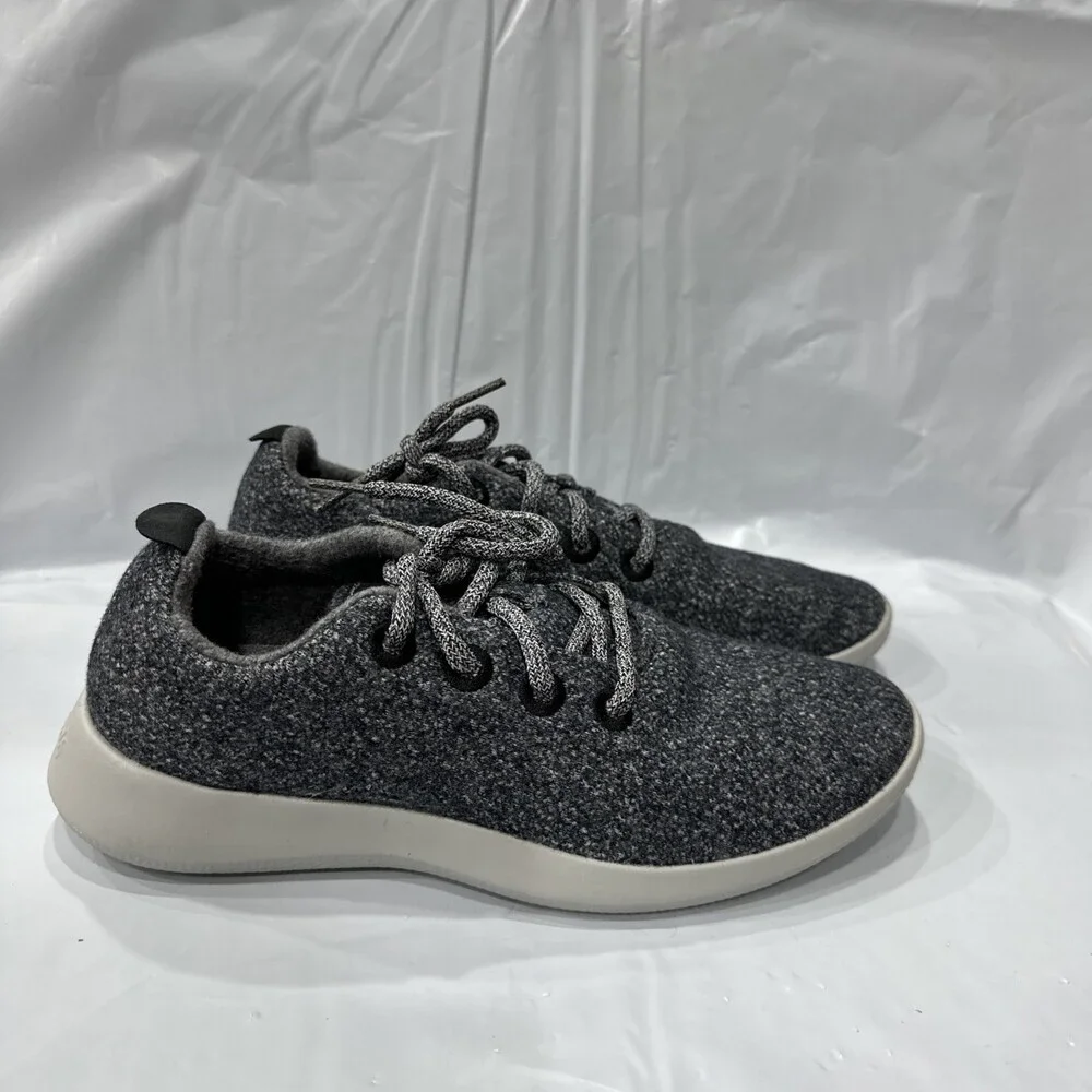 Allbirds Wool Runners Sneakers Men's US 8 Natural Gray Running Shoes EBS1204